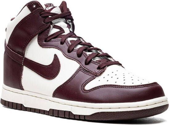 Nike Dunk High "Burgundy Crush" sneakers White