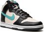 Nike Dunk High EMB "Beige Black Teal" sneakers Neutrals - Thumbnail 10