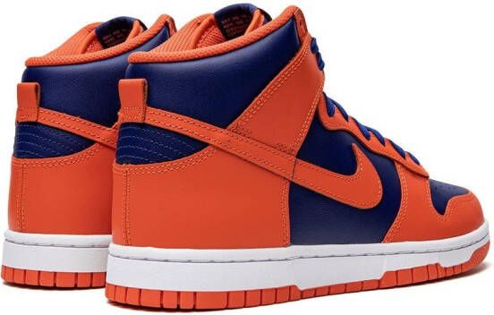 Nike Dunk High "Knicks" sneakers Orange