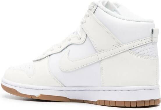 Nike Dunk High leather sneakers White