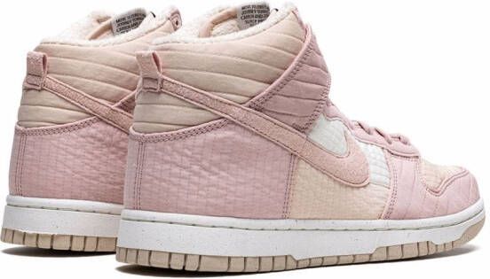 Nike Dunk High Next Nature "Toasty Pink Oxford" sneakers