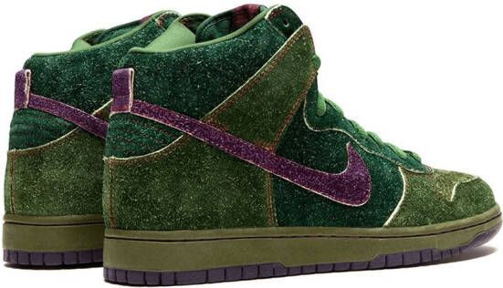 Nike SB Dunk High Premium "Skunks" sneakers Green
