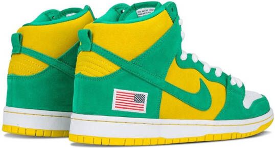 Nike Dunk High Pro SB "Oakland A'S" sneakers Green