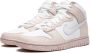 Nike Dunk High Retro PRM "Cracked Leather Swoosh" sneakers Pink - Thumbnail 4
