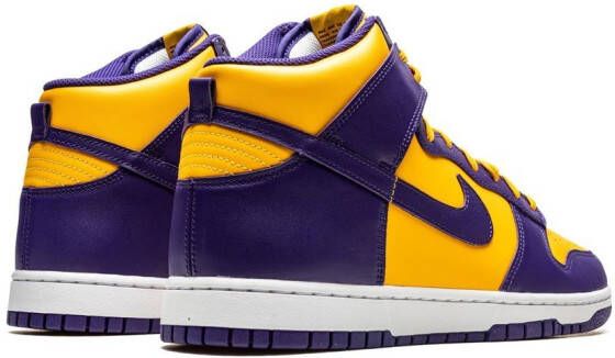 Nike Dunk High Retro "Lakers" sneakers Purple