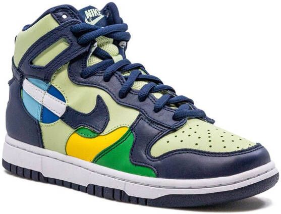 Nike Dunk High "See Through" sneakers Green