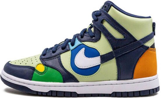 Nike Dunk High "See Through" sneakers Green