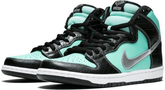Nike x Diamond Supply Co. SB Dunk High PRM "Tiffany" sneakers Blue