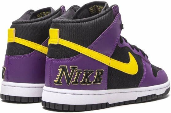 Nike Dunk High "Lakers" sneakers Black