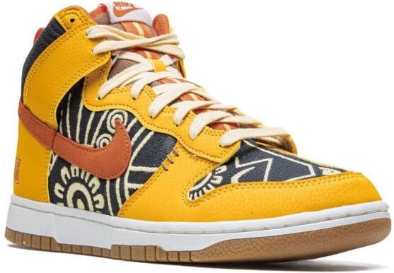 Nike Dunk High "Somos Familia" sneakers Yellow