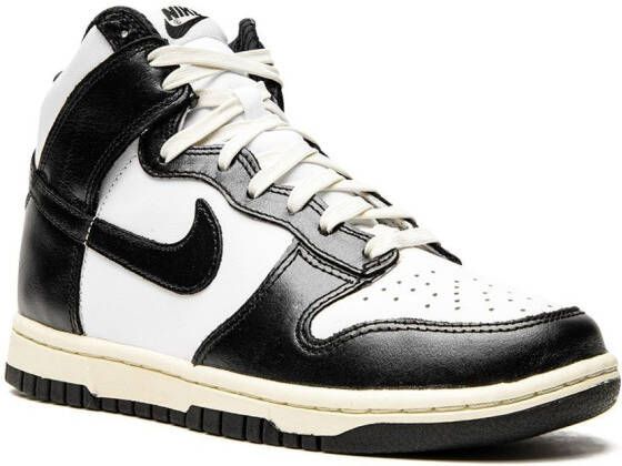 Nike Dunk High "Vintage Black" sneakers White