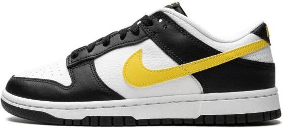 Nike Dunk Low "Black Opti Yellow" sneakers White