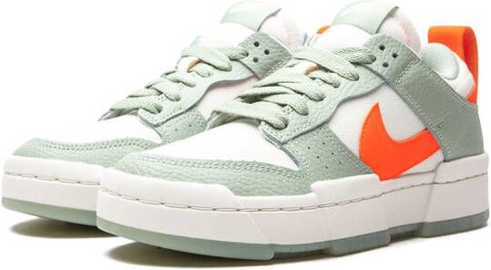 Nike Dunk Low Disrupt "Sea Glass Hyper Crimson" sneakers White