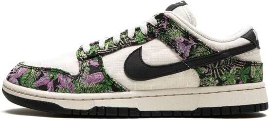 Nike Dunk Low "Floral Tapestry" sneakers White