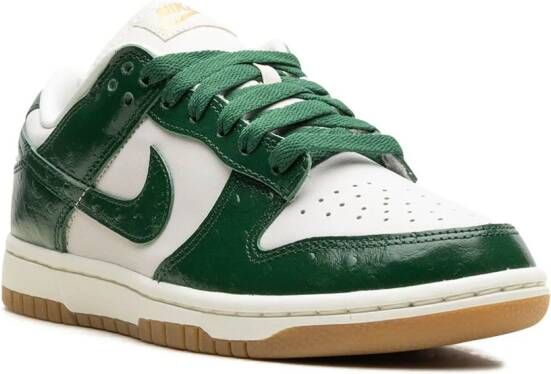 Nike Dunk Low LX "Gorge Green Ostrich" sneakers White