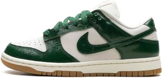 Nike Dunk Low LX "Gorge Green Ostrich" sneakers White