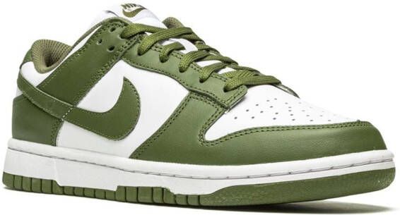 Nike Dunk Low "Medium Olive" sneakers White