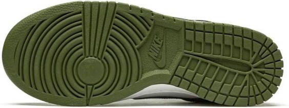 Nike Dunk Low "Medium Olive" sneakers White