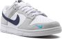 Nike Dunk Low "Mini Swoosh White Grey Navy Aqua" sneakers - Thumbnail 2