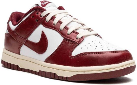 Nike Dunk Low PRM "Team Red" sneakers