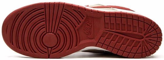 Nike Dunk Low Pro "Light Stone Varsity Red" sneakers Grey