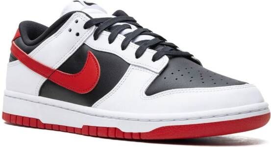 Nike Dunk Low Retro "Black University Red" sneakers White