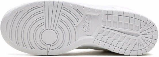Nike x Dover Street Market Dunk Low "Triple White Velvet" sneakers