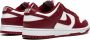 Nike Dunk Low "Team Red" sneakers White - Thumbnail 3