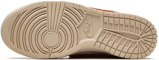 Nike Dunk Low "Terry Swoosh" sneakers Neutrals