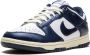 Nike Dunk Low "Vintage Navy" sneakers Blue - Thumbnail 5