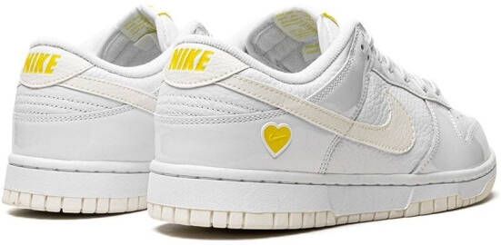 Nike Dunk Low "Yellow Heart" sneakers White