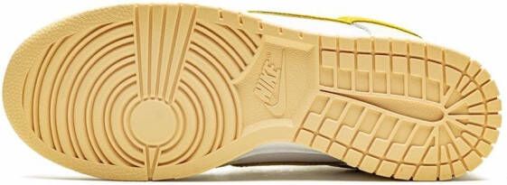 Nike Dunk Low "Yellow Strike" sneakers White