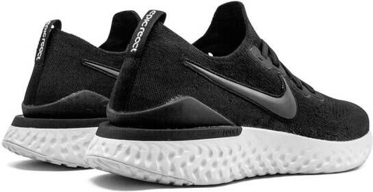 Nike Epic React Flyknit 2 "Black Black-Gunsmoke" sneakers