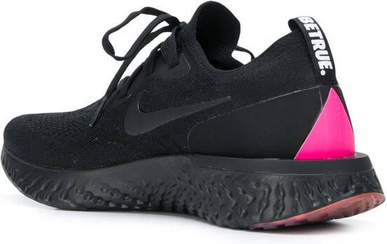 Nike Epic React flyknit "Betrue" sneakers Black