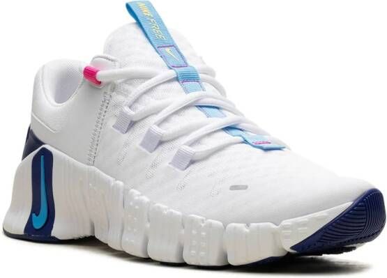 Nike Free Metcon 5 "White Aquarius Blue" sneakers