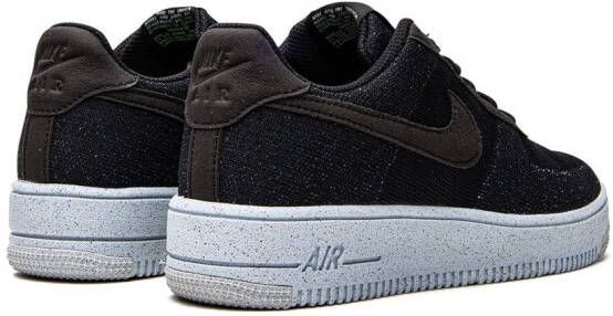 Nike Kids Air Force 1 Crater Flyknit sneakers Black