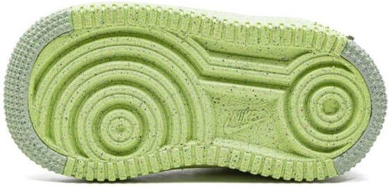 Nike Kids Force 1 Crater sneakers Green