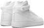 Nike Kids Air Force 1 High "Triple White" sneakers - Thumbnail 3