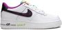 Nike Kids Air Force 1 Low '07 LV8 "Just Do It!" sneakers White - Thumbnail 2