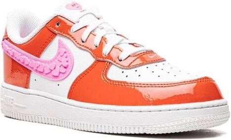 Nike Kids Air Force 1 Low "Valentine's Day 2023" sneakers White