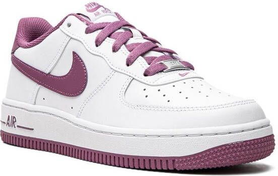Nike Kids Air Force 1 Low ''White Mauve'' sneakers
