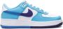 Nike Kids Air Force 1 Low Split "Light Photo Blue" sneakers White - Thumbnail 2