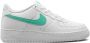 Nike Kids Air Force 1 Low "Summit White Emerald Rise" sneakers - Thumbnail 2