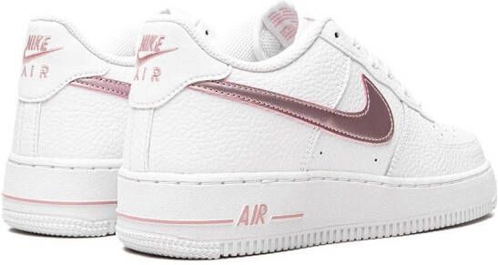 Nike Kids Air Force 1 "White Pink Glaze" sneakers