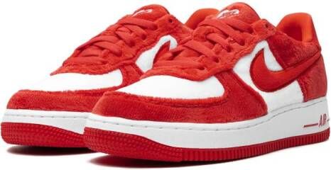 Nike Kids Air Force 1 Low "Valentines Day 2024" sneakers Red