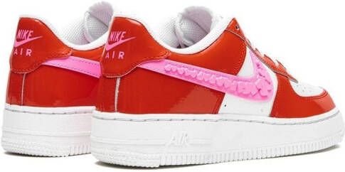 Nike Kids Air Force 1 Low "Valentine's Day 2023" sneakers White