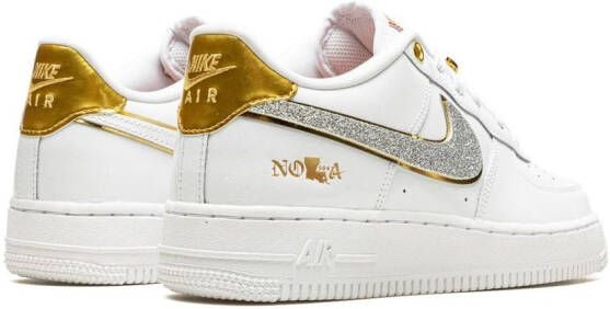 Nike Kids Air Force 1 Low "Nola GS" sneakers White
