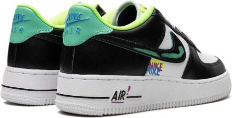 Nike Kids Air Force 1 LV8 "Graffiti" sneakers Black