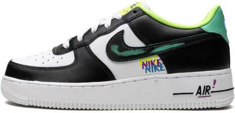 Nike Kids Air Force 1 LV8 "Graffiti" sneakers Black