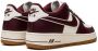 Nike Kids Air Force 1 LV8 "College Pack Night Maroon" sneakers Red - Thumbnail 4